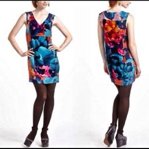 LEIFSDOTTIR for Anthropologie Silk Velvet Dress